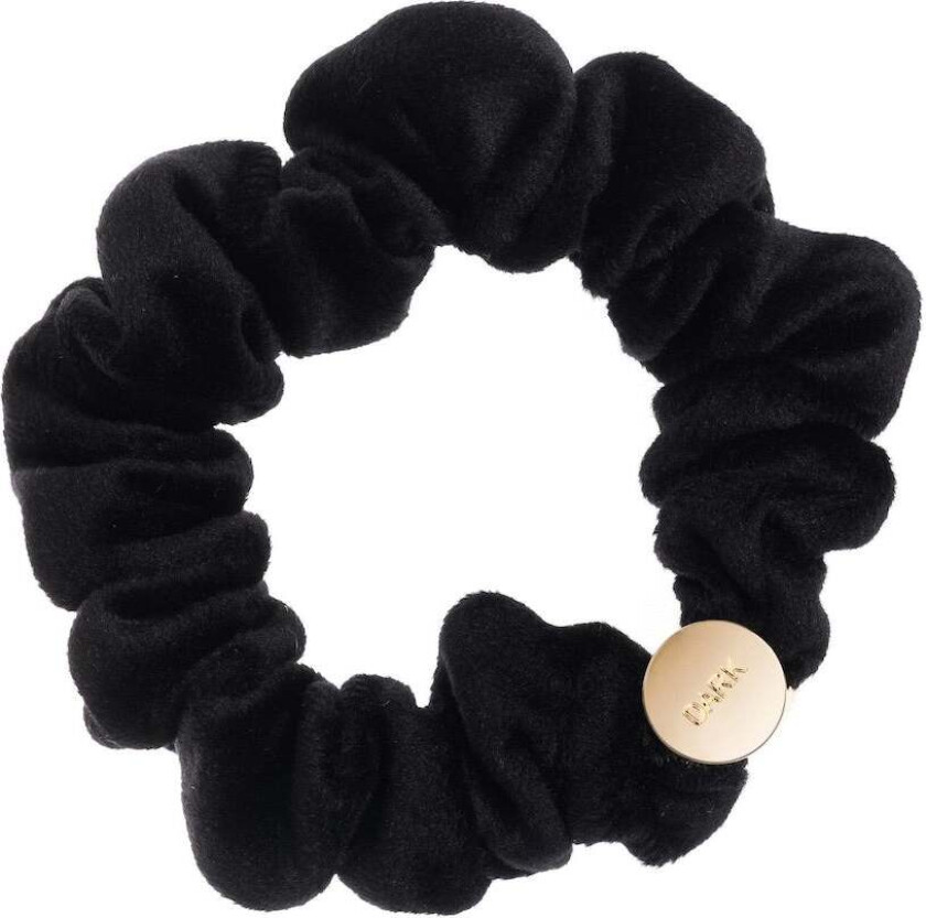 DARK Velvet Mini Scrunchie Black