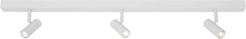 Omari spotskinne 3-step dim - Hvit