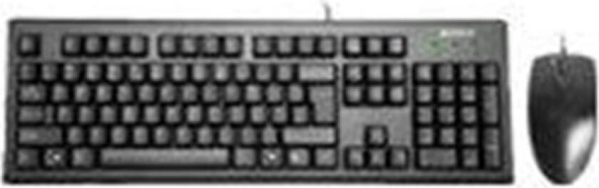 KM-72620D - Tastatur & Mussett - Amerikansk Engelsk - Svart