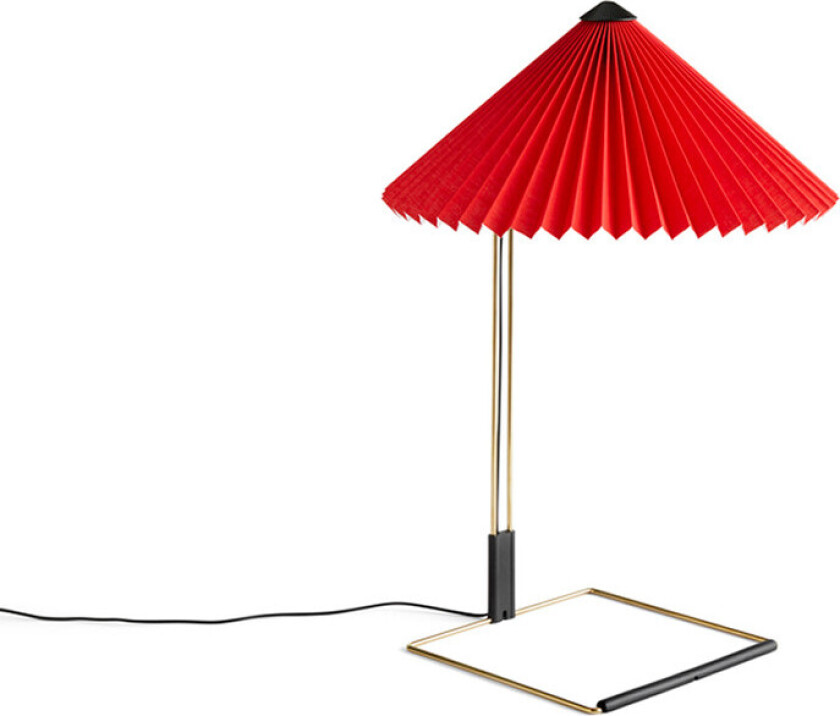 Matin table bordlampe Ø 38 cm Bright red shade