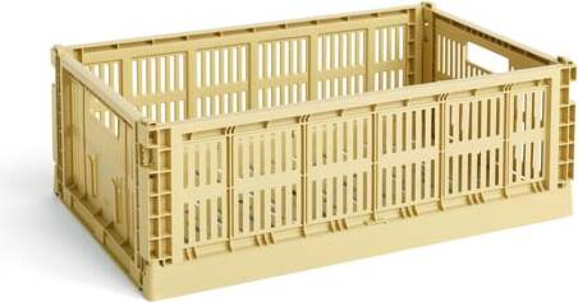 Colour Crate L 34,5 x 53 cm Golden yellow