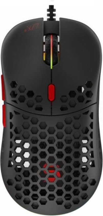 Spc Gear Lix+ Rgb Gaming Mus Svart