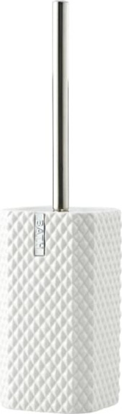 Marion toalettbørste 39 cm White-silver