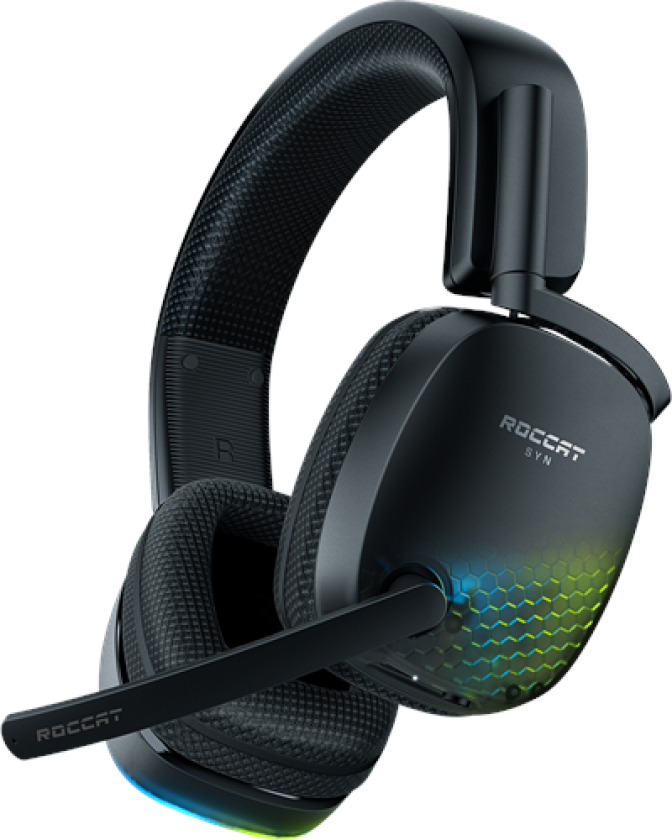 Roccat Syn Pro Air Trådløs Gaming Headset - Svart