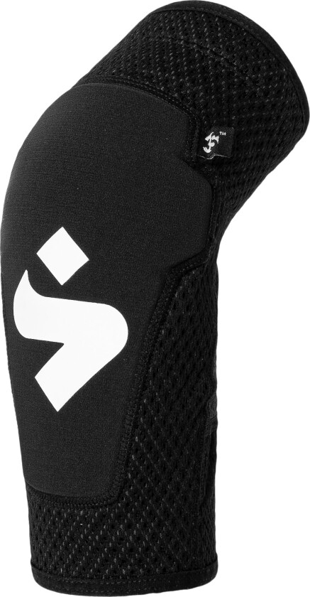 Knee Guards JR 23 knebeskyttelse, sykkelbeskyttelse, unisex BLACK