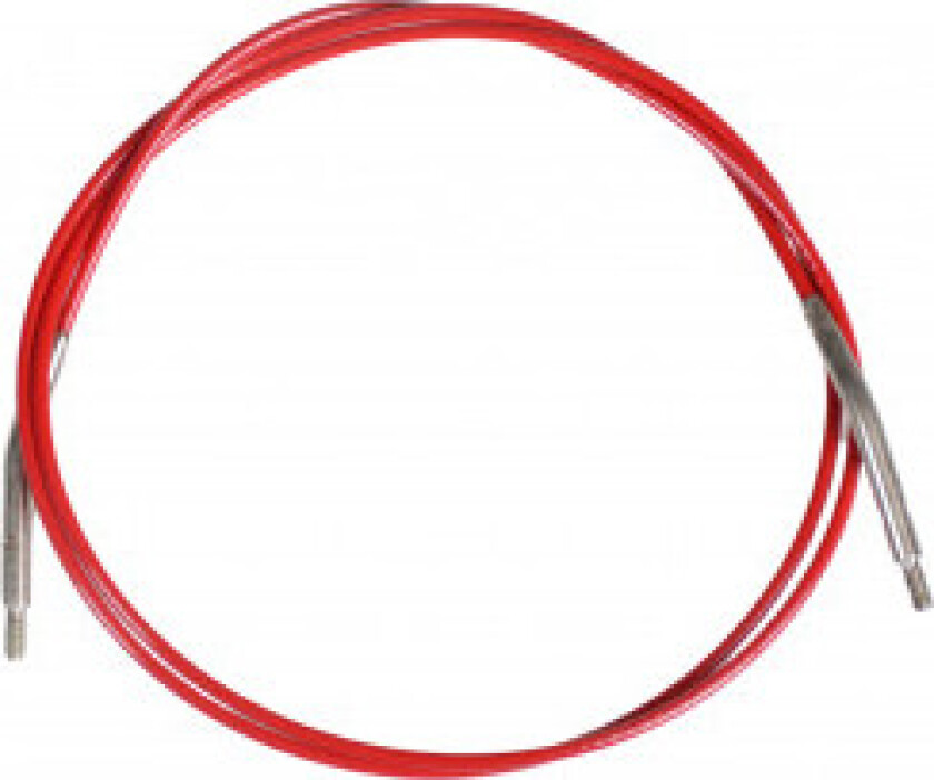 Vaier/Kabel til Utskiftbare Rundpinner Rød 56cm (Blir