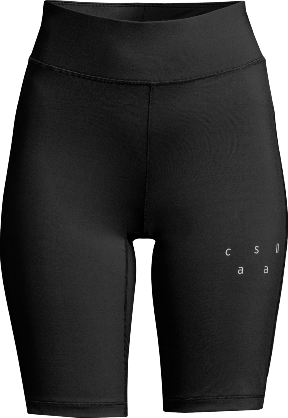 High Waist Bike Tights Dame Black M