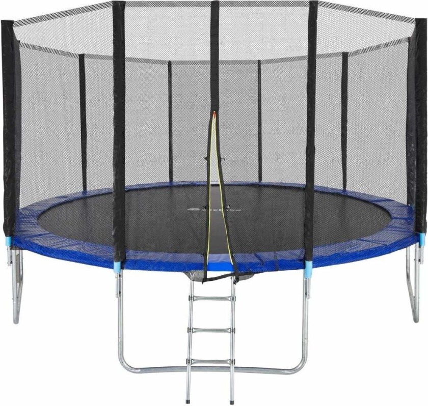 Trampoline med beskyttelsesnett - 457 cm