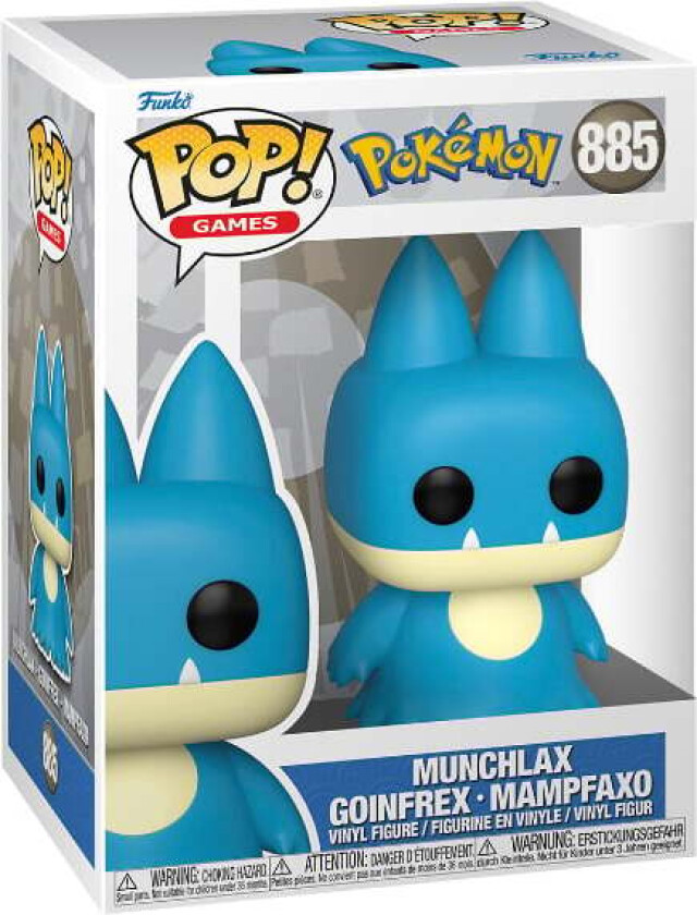 - Pokemon: Munchlax - Figur