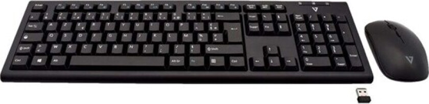 CKW200FR - tastatur og mus-sæt - Frankrig - Tastatur & Mussett - Fransk - Svart