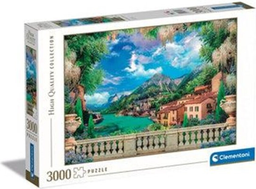Puzzle Terrace on Lake 3000st. Gulv