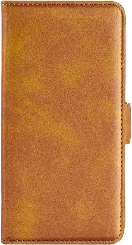 Samsung Galaxy A33 (5G) Nøytral PU Skinn Deksel med Lommebok - Lysbrun