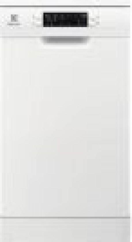 ESS42220SW, Frittstående, Slimline (45 cm), Hvit, Hvit, Knapper, LED