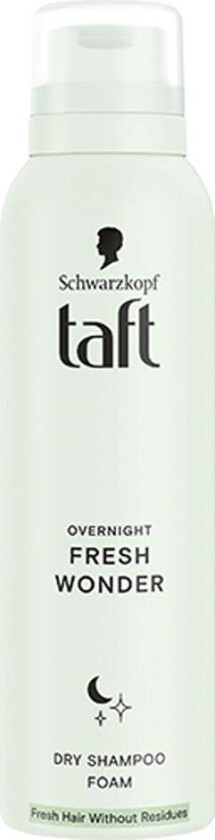 Taft Dry Shampoo Foam Overnight Fresh Wonder 150 ml