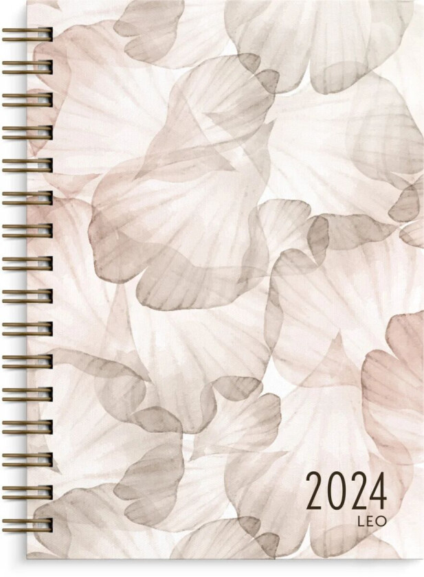 Kalender 2024  Leo A5 Blomst