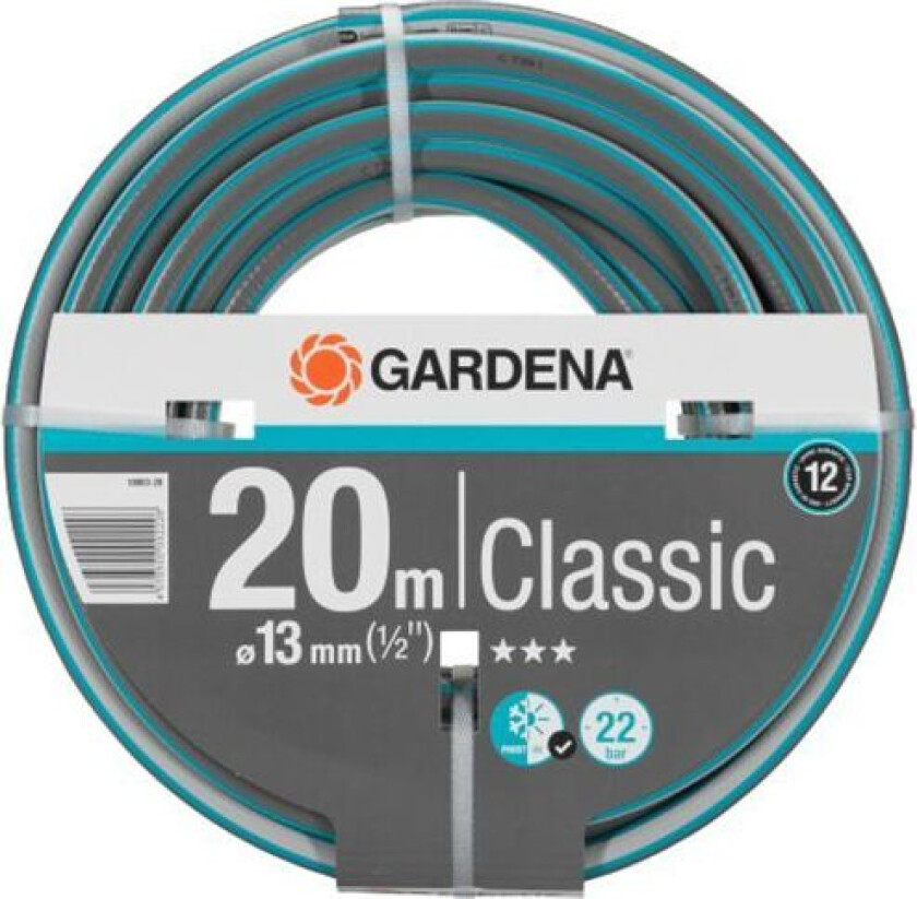 Gardena Classic Slange 1/2" 20 m
