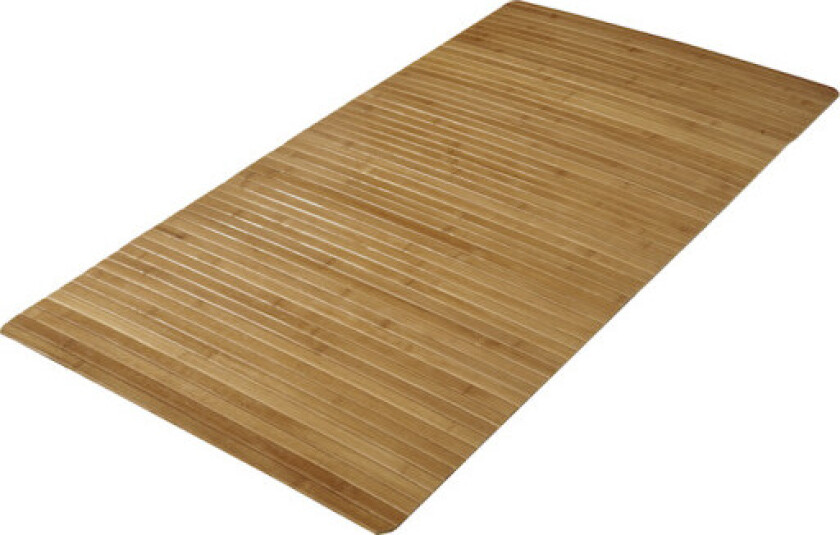 Badematte Bambus 60x115 cm brun