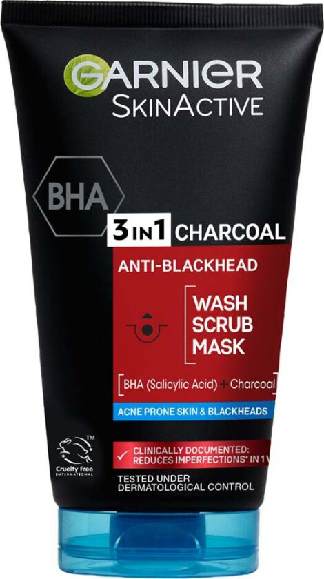 Garner Pure Active 3in1 Intensive Charcoal 150ml