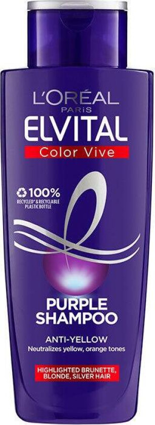 Elvital Shampoo Color Vive Silver 200ml