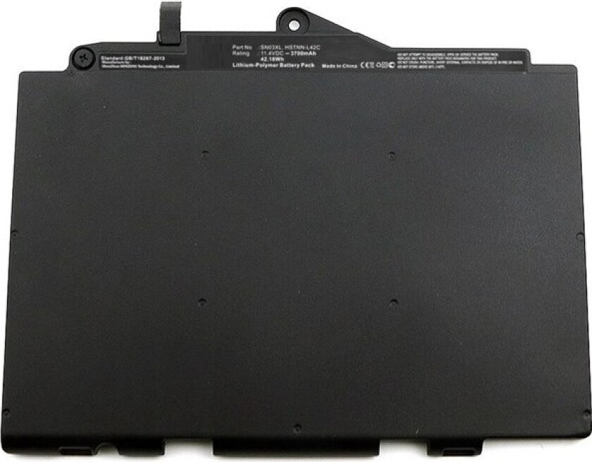 Batteri Til Bærbar Pc Litiumpolymer 3700 Mah 42.2 Wh