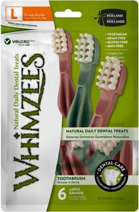 Bilde av Whimzees Tannbørste Large 6-pack