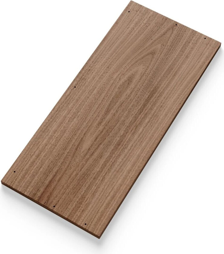 hylleplate magasinhylle 35 x 80 cm Valnøtt