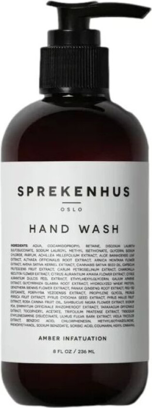 Sprekenhus Hand Wash 236ml - Amber Infatuation Håndsåpe  unisex