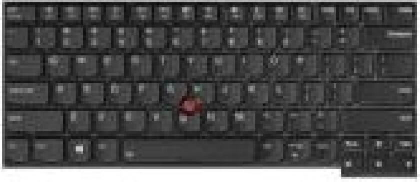 01AX537, Tastatur, Dansk, Bakgrunnsbelyst tastatur, , ThinkPad T470