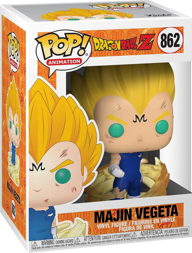 POP! Animation: Dragonball Z S8 - Majin Vegeta Vinyl Figure