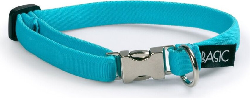 Basic Sweet halsbånd med metall lås (Turkis)
