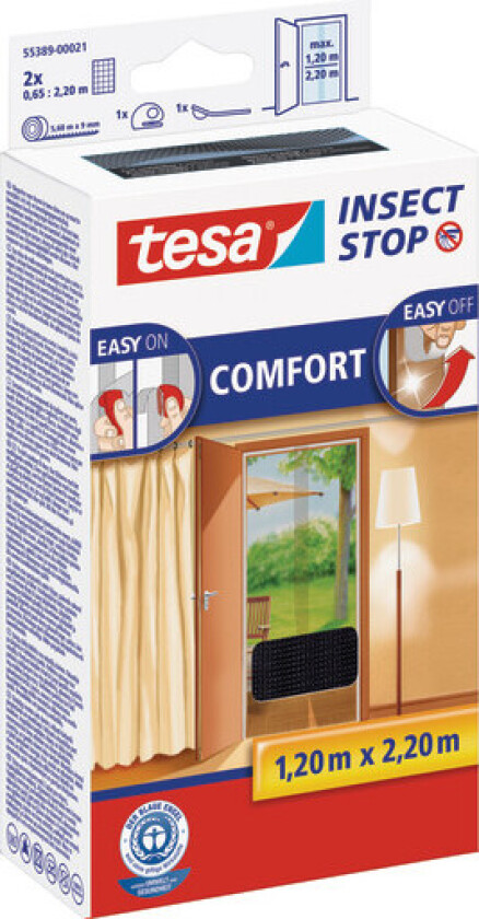 Tesa Insektsnett Dør 2x2,20mx65xm