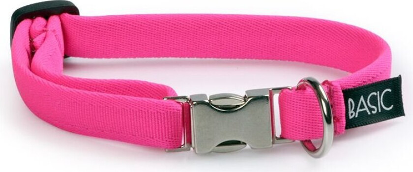 Basic Sweet halsbånd med metall lås (Rosa)