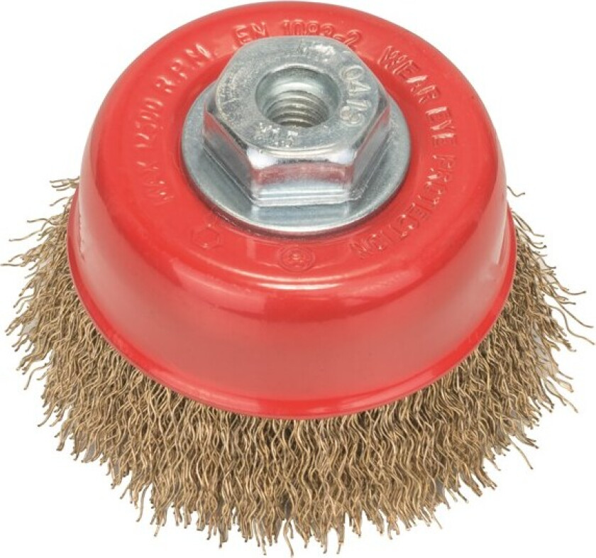 2608622062 Messingbørste M10 - Diameter 75 mm