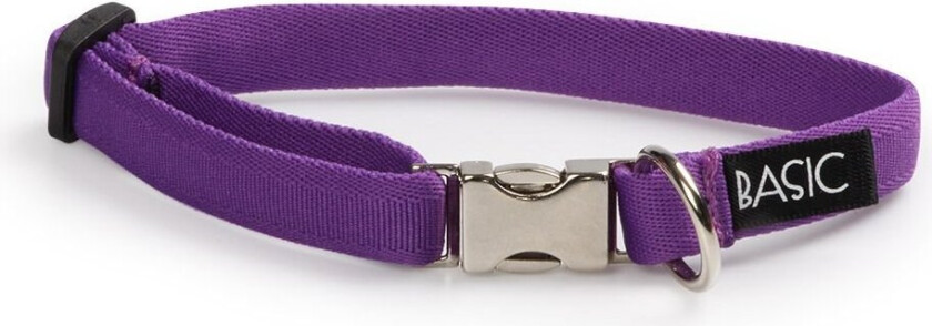 Basic Sweet halsbånd med metall lås (Lilla)