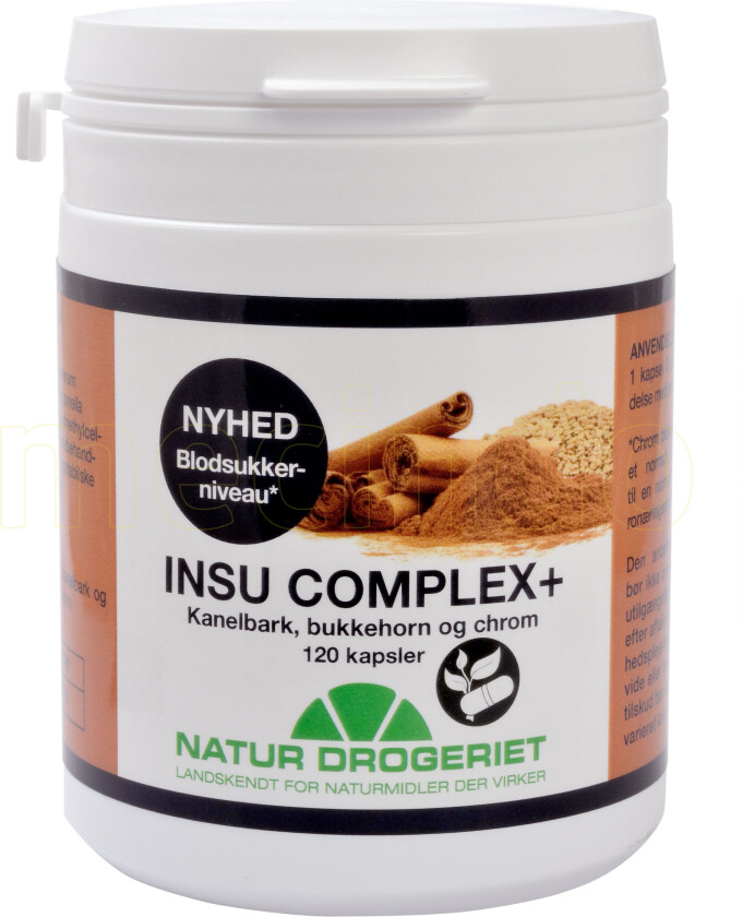 Natur-Drogeriet Insu Complex+ - 120 Kapsler