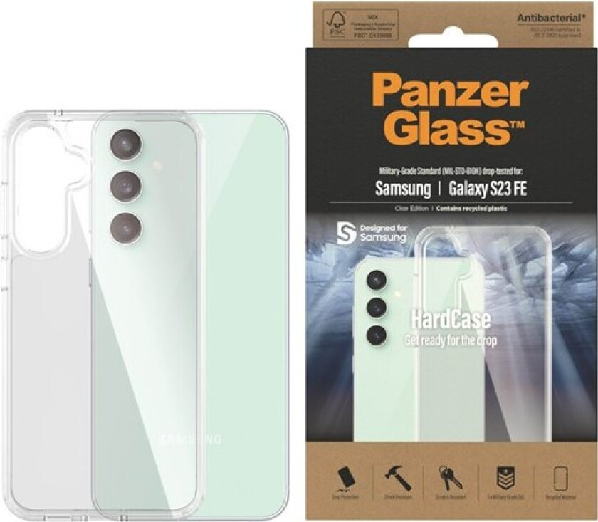 Panzerglass Hardcase Samsung Galaxy S23 Fe Gjennomsiktig