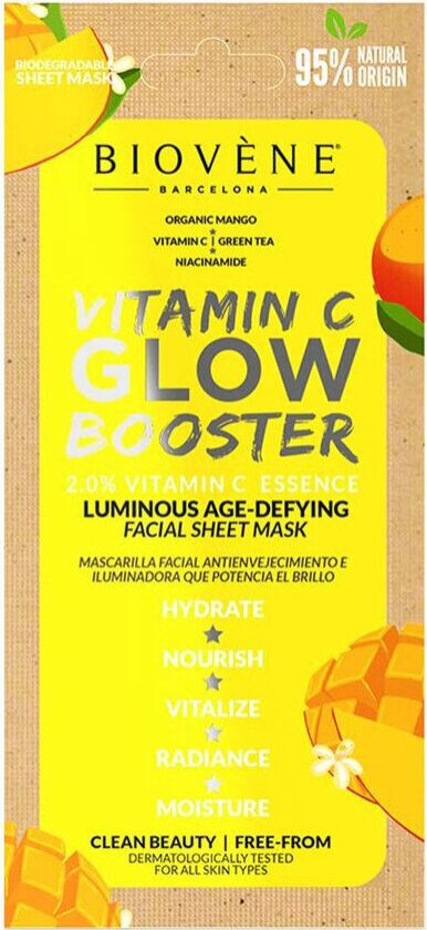 Biovène Vitamin C Glow Booster Age-Defying Organic Mango Biodegra