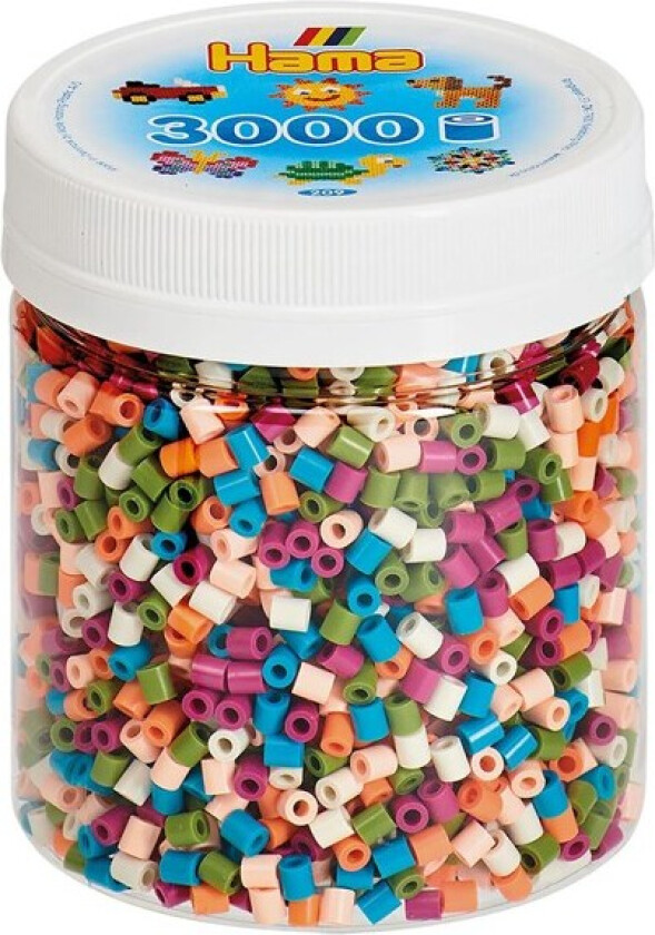 Midi 3000 Perler I Boks - Mix 58