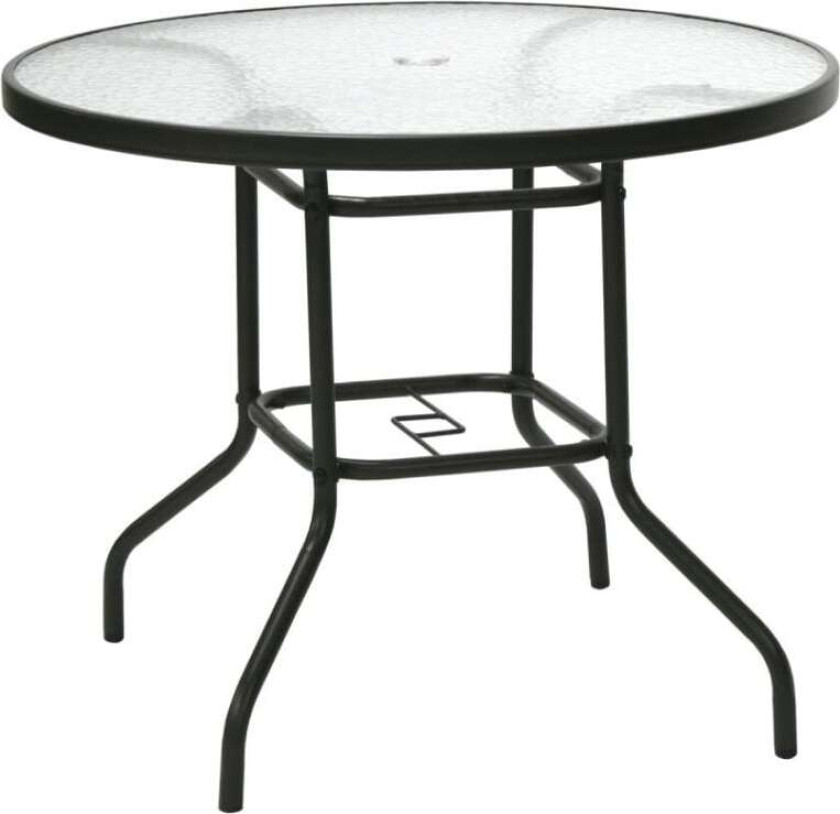 Bord DUBLIN D90xH71cm, mørkebrunt