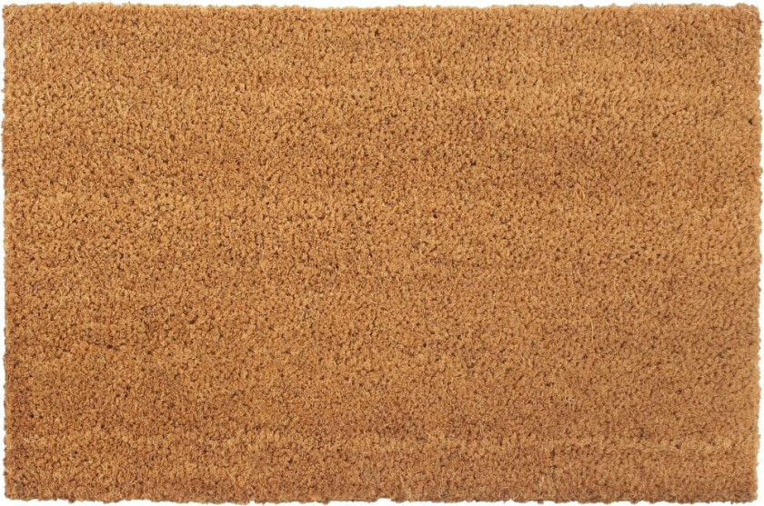 Dørmatte naturlig 50x80 cm tuftet kokosfiber
