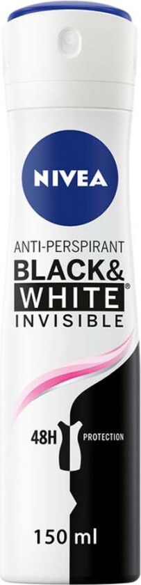 Deo Spray Invisible Black & White Clear 150 ml