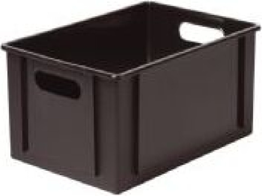 Basic Box klodskasse, 12,5 liter, sort