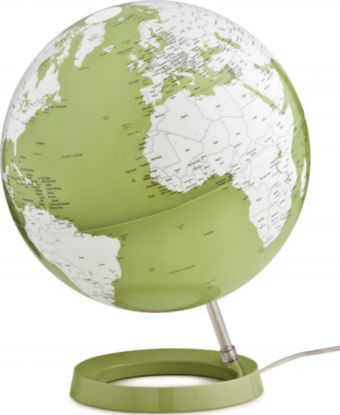 Bilde av Globus 30cm Light & Colour Pistachio Eng LED-lys