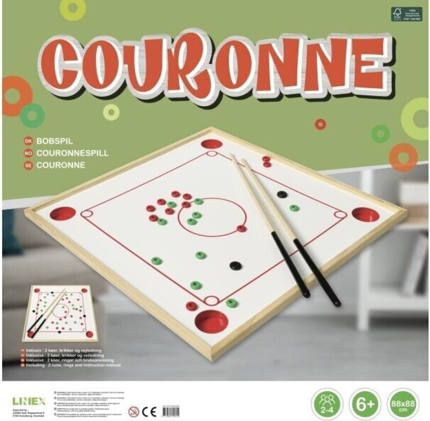Kurongspill/Couronne 90x90 cm