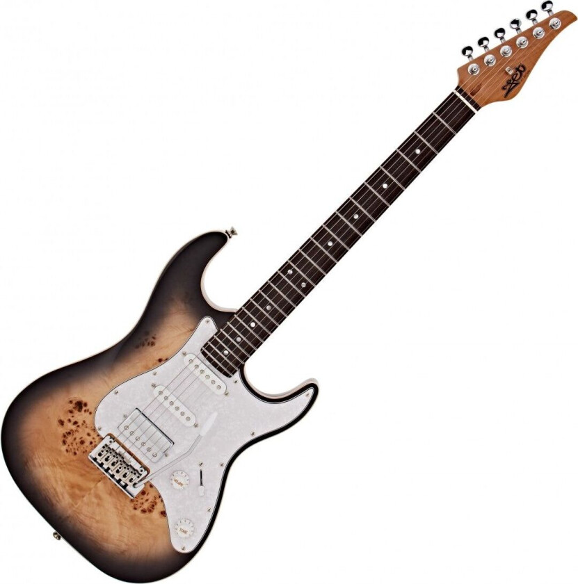 JS-450 Rosewood Transparent Brown Spalted