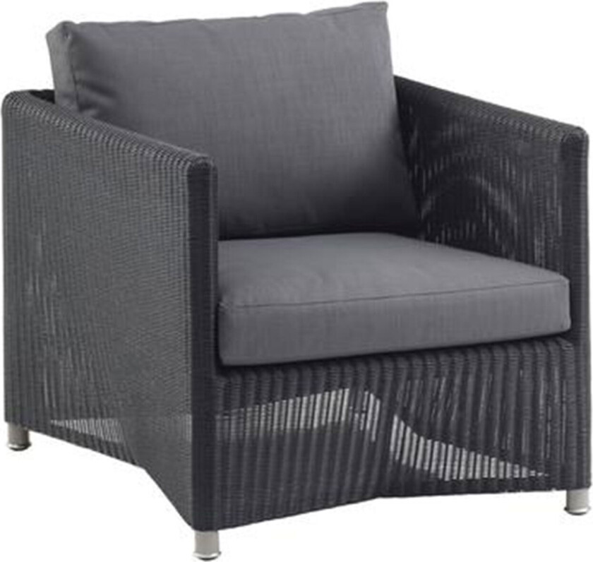 Diamond Lounge lenestol weave Cane-Line Natté graphite