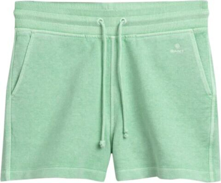 D2. Sunfaded Sweat Shorts - Pastel Green XS