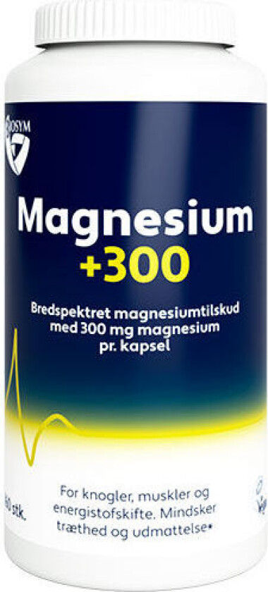 Magnesium +300 - 160 Kapslar