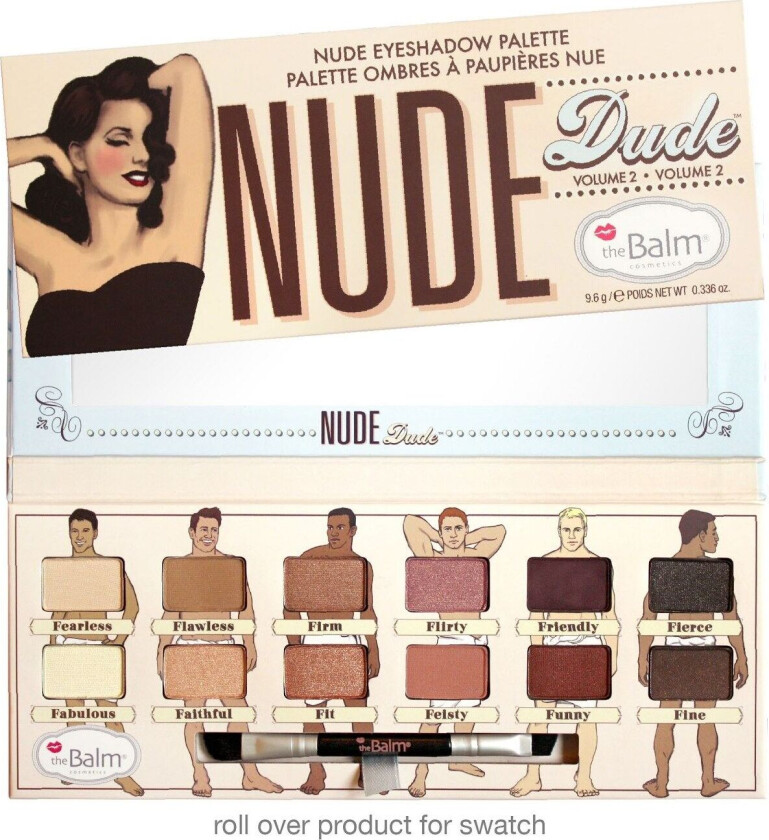 the Balm Nude Dude Eyeshadow 10 ml