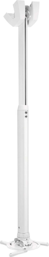 Vogel's PPC 1585 - Monteringssett (takmontering, kontaktplate, teleskopstang) - for projektor - hvit - takmonterbar